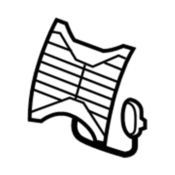 GM 10376391 Lumbar Support, Front Driver Side 10376391 GM Lumbar Support, Front Driver Side Illustration 1 of 1