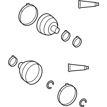 Pontiac 19204684 Boot Kit