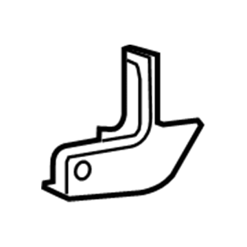 GM 25812535 Cushion Cover, Rear Outer Driver Side 25812535 GM Cushion Cover, Rear Outer Driver Side Illustration 1 of 1