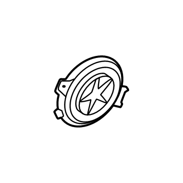 Cadillac 84853410 Rear Speaker