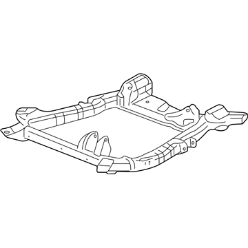 GM 15932419 Engine Cradle, Front 15932419 GM Engine Cradle, Front Illustration 1 of 1