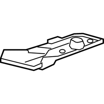 23352093 GM Lower Insulator, Driver Side Illustration 1 of 1
