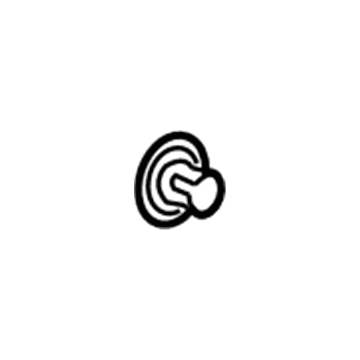 GM 13506217 Seat Back Frame Inner Bushing, Rear 13506217 GM Seat Back Frame Inner Bushing, Rear Illustration 1 of 1