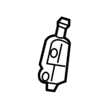 13346128 GM Actuator, Rear Illustration 1 of 1