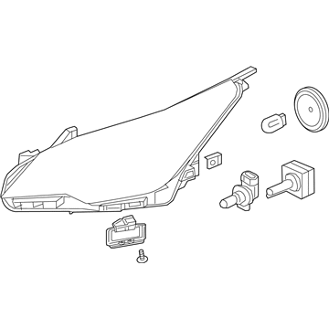Buick Envision Headlight - 84152651
