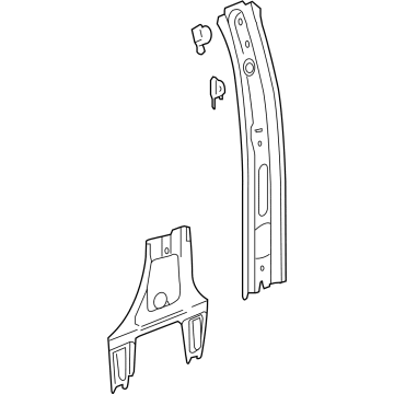 Chevy 85588768 Inner Center Pillar