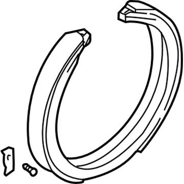 Chevy Parking Brake Shoes - 88935747