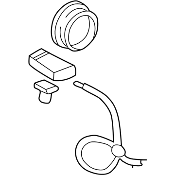 Chevy 19181876 Front Speed Sensor