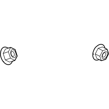 Chevy 11546389 Pedestrian Speaker Nut