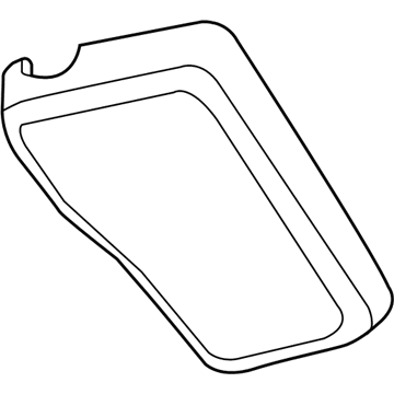 22753798 GM Receiver Cover Illustration 1 of 1