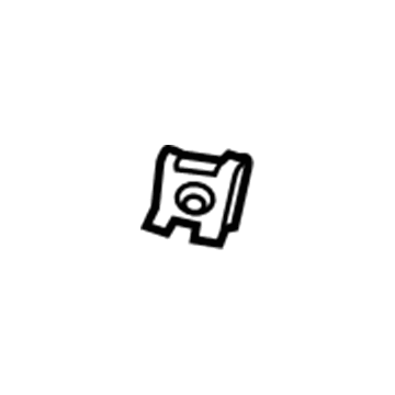 Chevy 11548579 Wheelhouse Liner Nut