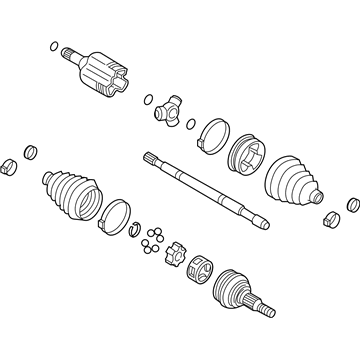 Chevy 19256585 Axle Assembly