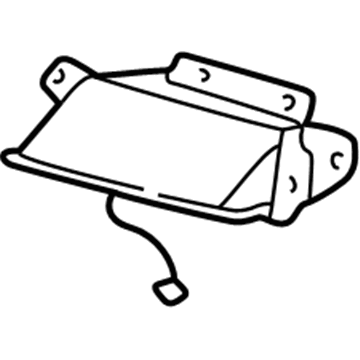 GM 25756980 Passenger Air Bag 25756980 GM Passenger Air Bag Illustration 1 of 1