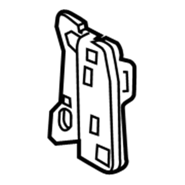 GM 23295063 Reinforcement Beam Bracket, Driver Side 23295063 GM Reinforcement Beam Bracket, Driver Side Illustration 1 of 1
