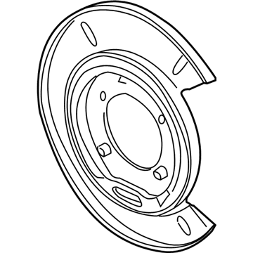 Chevy SS Backing Plate - 92195996
