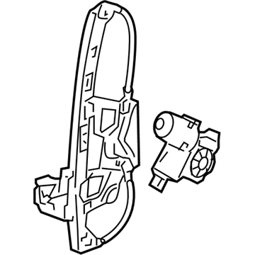 Cadillac Window Regulator - 25980843