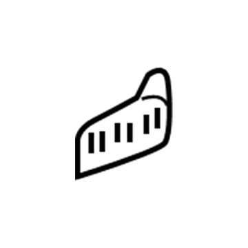 GM 15171753 Decal, Passenger Side 15171753 GM Decal, Passenger Side Illustration 1 of 1
