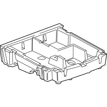 GM 84901245 Storage Compart, Titanium, Rear 84901245 GM Storage Compart, Titanium, Rear Illustration 1 of 1