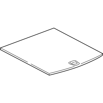 GM 84160124 Floor Cover, Titanium 84160124 GM Floor Cover, Titanium Illustration 1 of 1