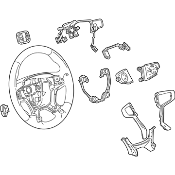 GMC 85118825 Steering Wheel