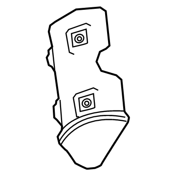 12673190 GM Heat Shield Illustration 1 of 1
