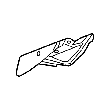 Cadillac Exhaust Heat Shield - 84826728