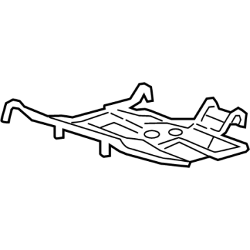 GM 26504180 Support, Rear Seat Cushion 26504180 GM Support, Rear Seat Cushion Illustration 1 of 1