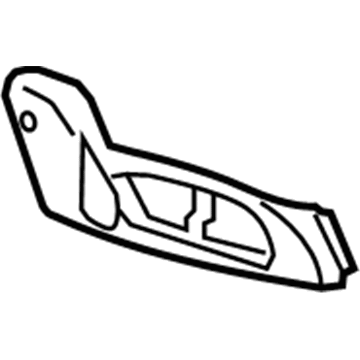 Chevy 25947612 Outer Finish Panel
