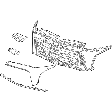 Chevy 26530365 Grille Assembly