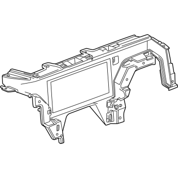 GM 85724122 Cluster, Instrument Panel Gage 85724122 GM Cluster, Instrument Panel Gage Illustration 1 of 1