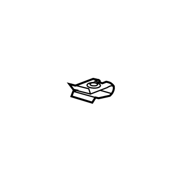 11611806 GM Bracket Nut Illustration 1 of 1