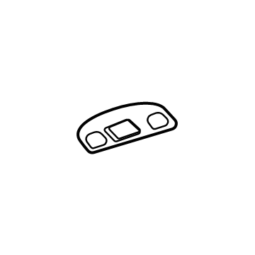 42728049 GM Dome Lamp Assembly, Driver Side Illustration 1 of 1