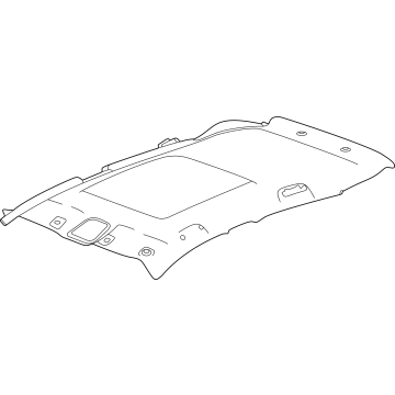 GM 42806198 Headliner 42806198 GM Headliner Illustration 1 of 1