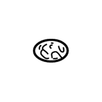 Chevy 96060165 Recovery Tank Gasket