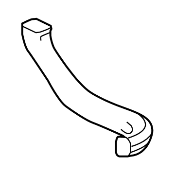 GM 23166055 Floor Duct, Driver Side 23166055 GM Floor Duct, Driver Side Illustration 1 of 1