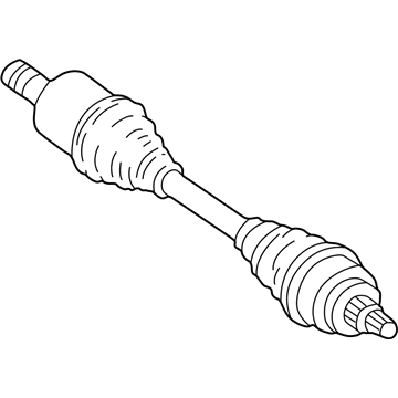Chevy 26077125 Axle Assembly