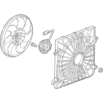GMC 26461612 Fan Assembly
