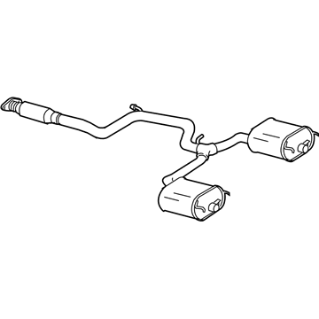 Chevy 15144839 Muffler & Pipe