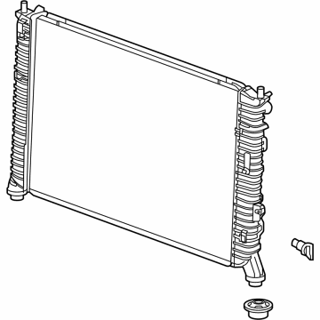 Chevy Silverado 2500 HD Radiator - 84889155