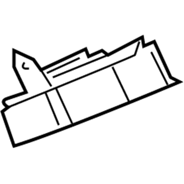 GM 10363910 Blower Case 10363910 GM Blower Case Illustration 1 of 1