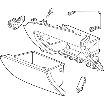 Chevy 84616841 Glove Box Assembly