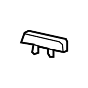 22714602 GM Sunroof Assembly Front Cover, Passenger Side Illustration 1 of 1