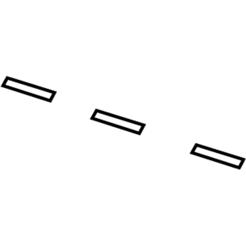 GM 22731416 Glass Panel Cover, Passenger Side 22731416 GM Glass Panel Cover, Passenger Side Illustration 1 of 1