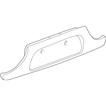 Oldsmobile 12463188 Finish Panel