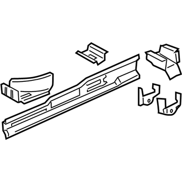 Chevy 88981055 Inner Rocker