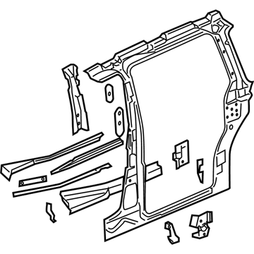 Chevy 89025299 Inner Uniside