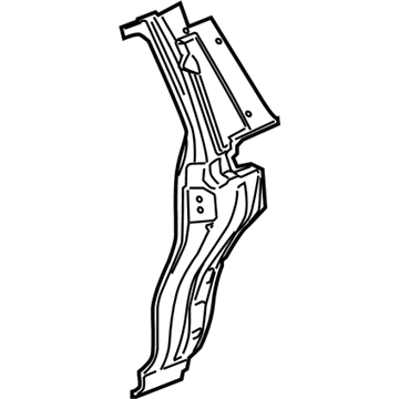 Chevy 89025274 Lock Pillar