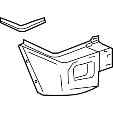 GM 89026960 End Cap 89026960 GM End Cap Illustration 1 of 1