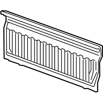 GM 84401482 Front Panel 84401482 GM Front Panel Illustration 1 of 1