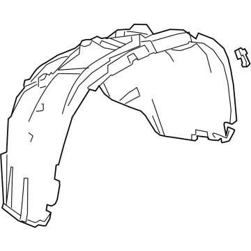 Chevy 84677273 Fender Liner